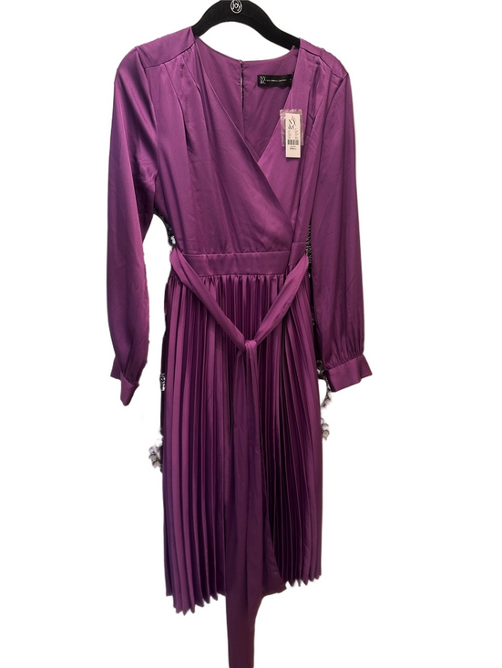 New York & Company Dresses & Skirts - New York & Co Purple Pleated Midi Dress -NWT